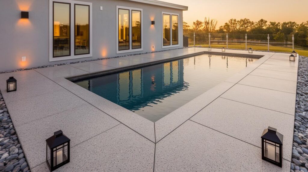 Polished Stone Finish in Deep Bronze