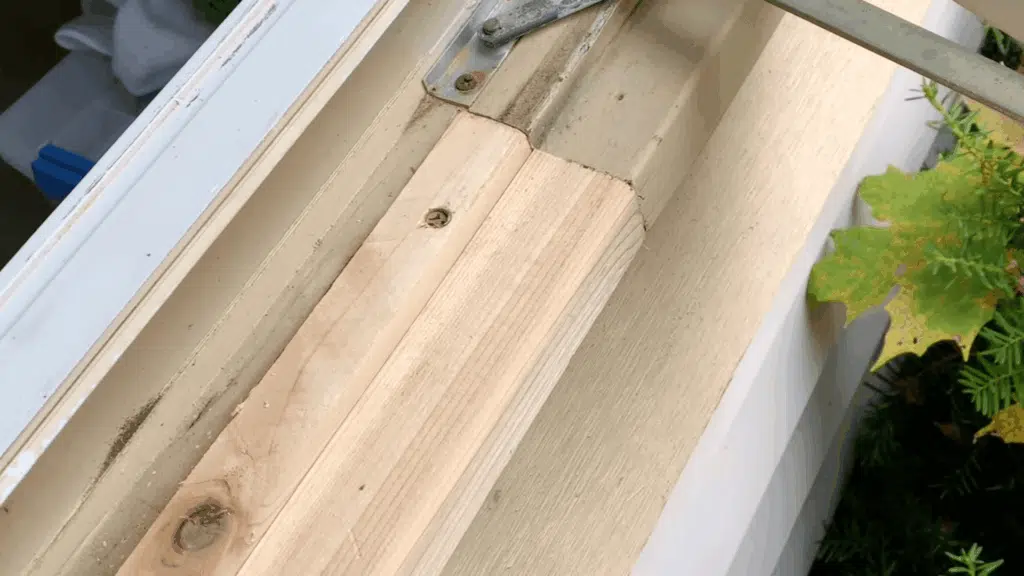 Fit and Attach Replacement Wood