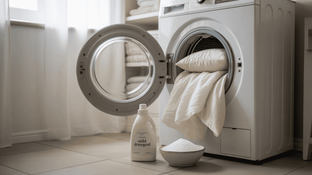 Washing Pillows at Home