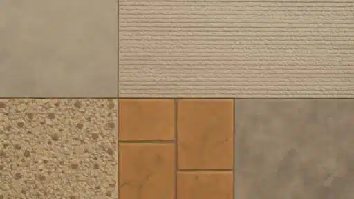 different concrete finishes