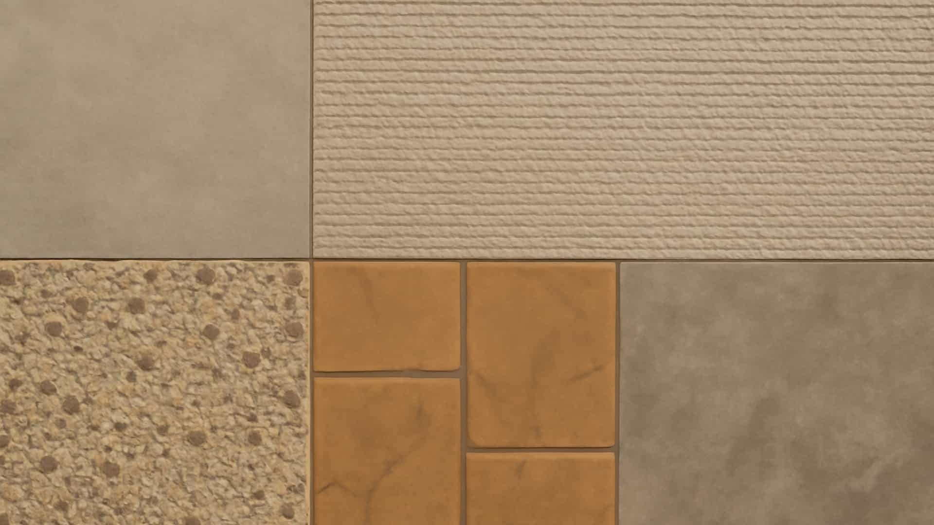 different concrete finishes