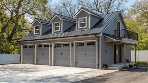 prefab garage with apartment