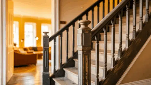 replace stair railing