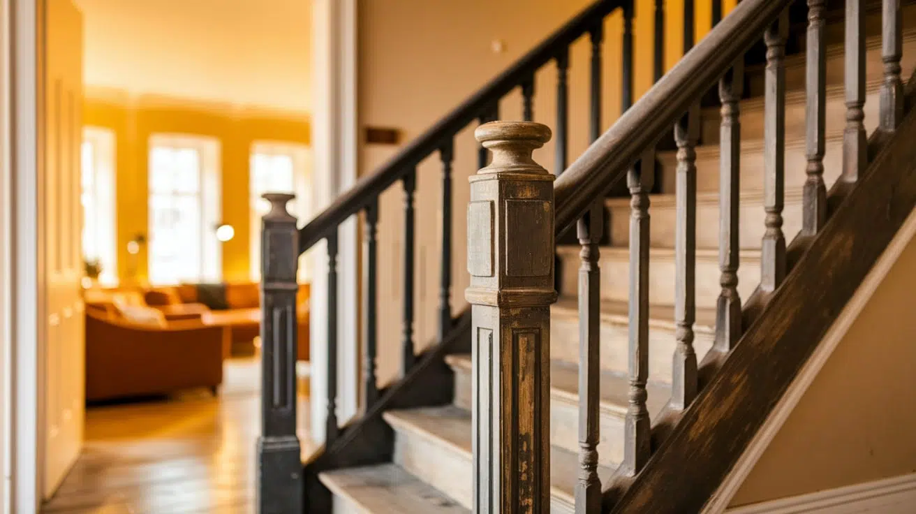 replace stair railing