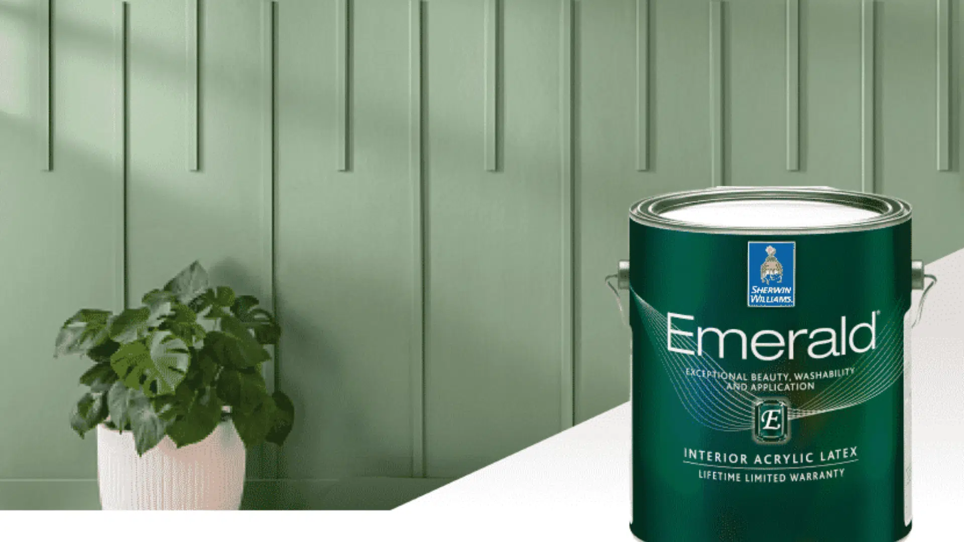 sherwin williams emerald paint