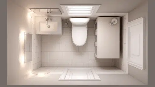 toilet room dimensions