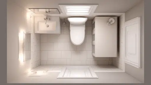 toilet room dimensions