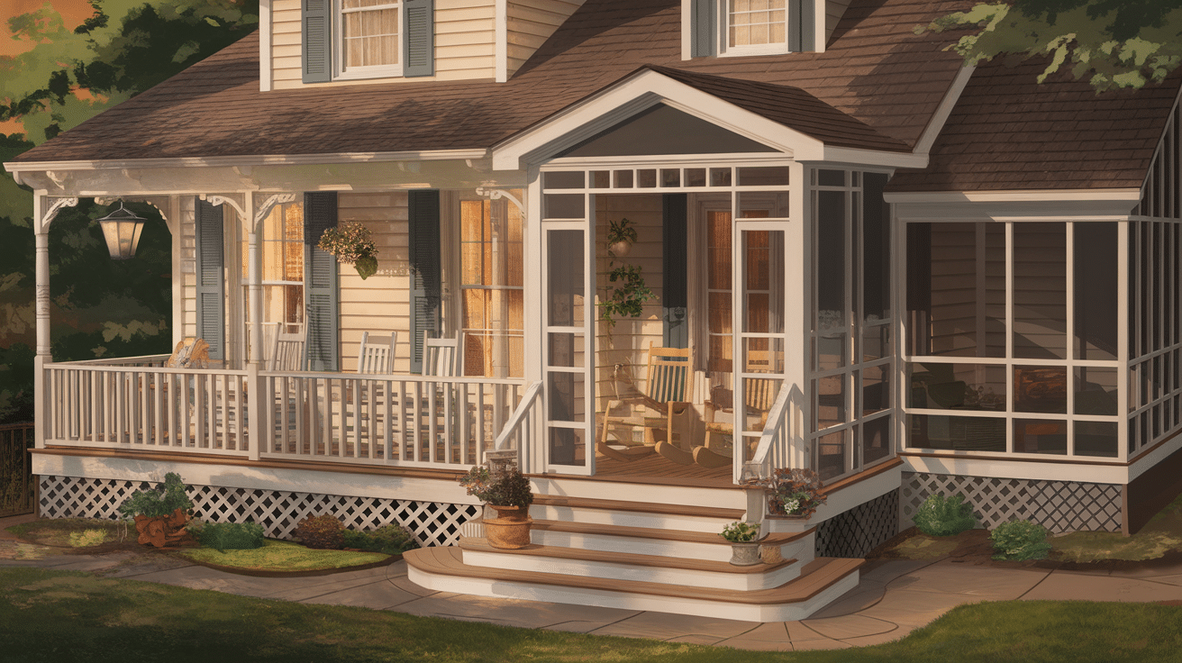 types of porches