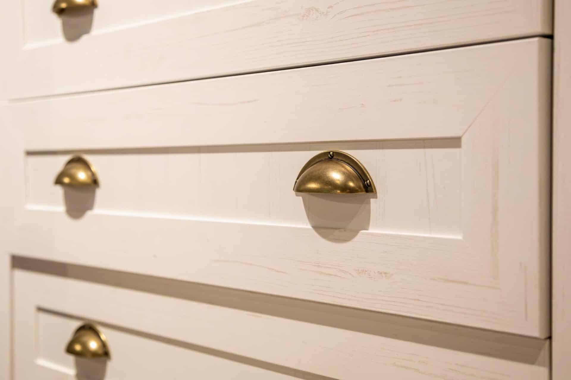 From Functional to Fine Art: Polished Brass Hardware for Cabinets