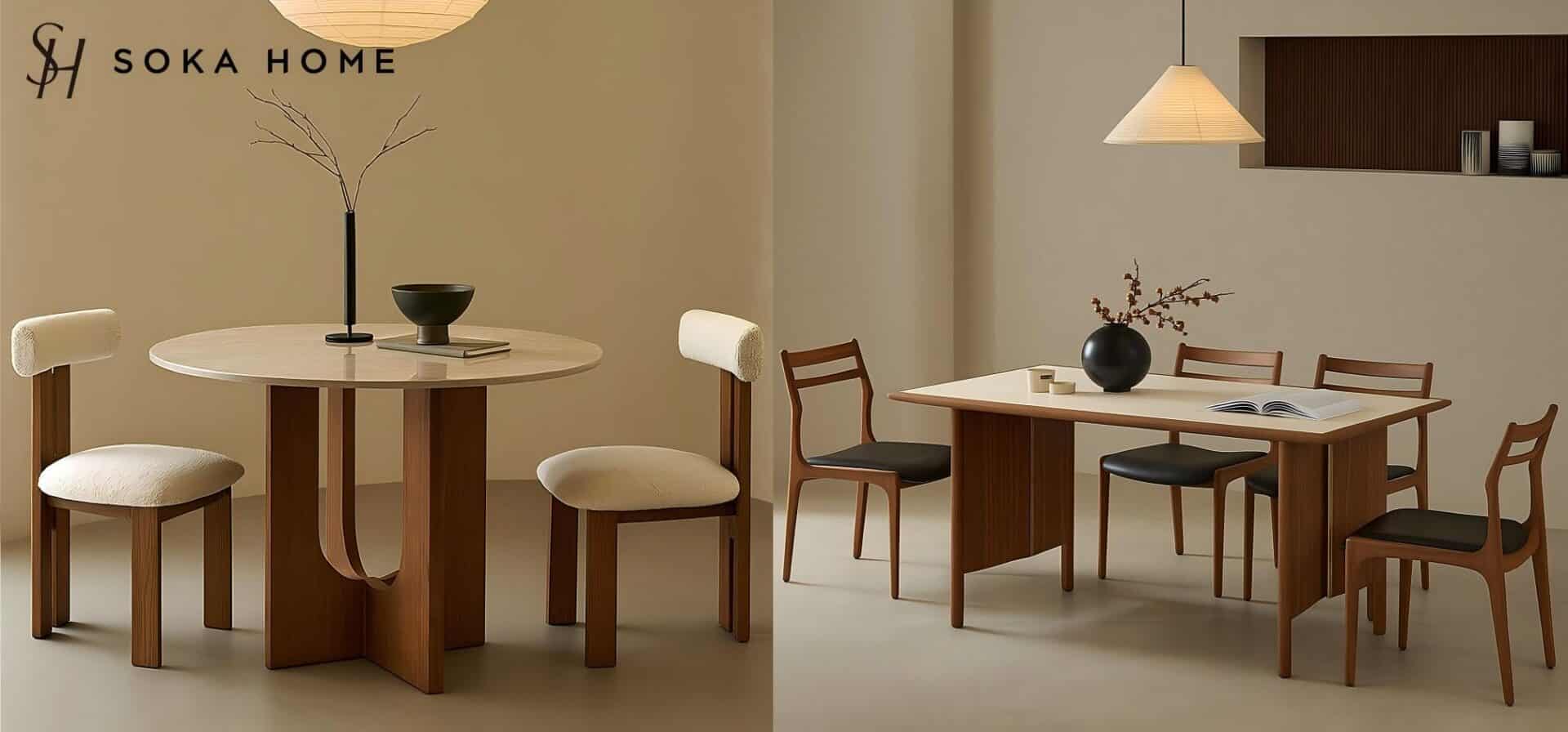 Round vs. Rectangle Dining Table: Which One Fits Your Room Better?