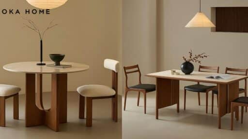 Round vs. Rectangle Dining Table: Which One Fits Your Room Better?