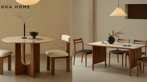 Round vs. Rectangle Dining Table: Which One Fits Your Room Better?