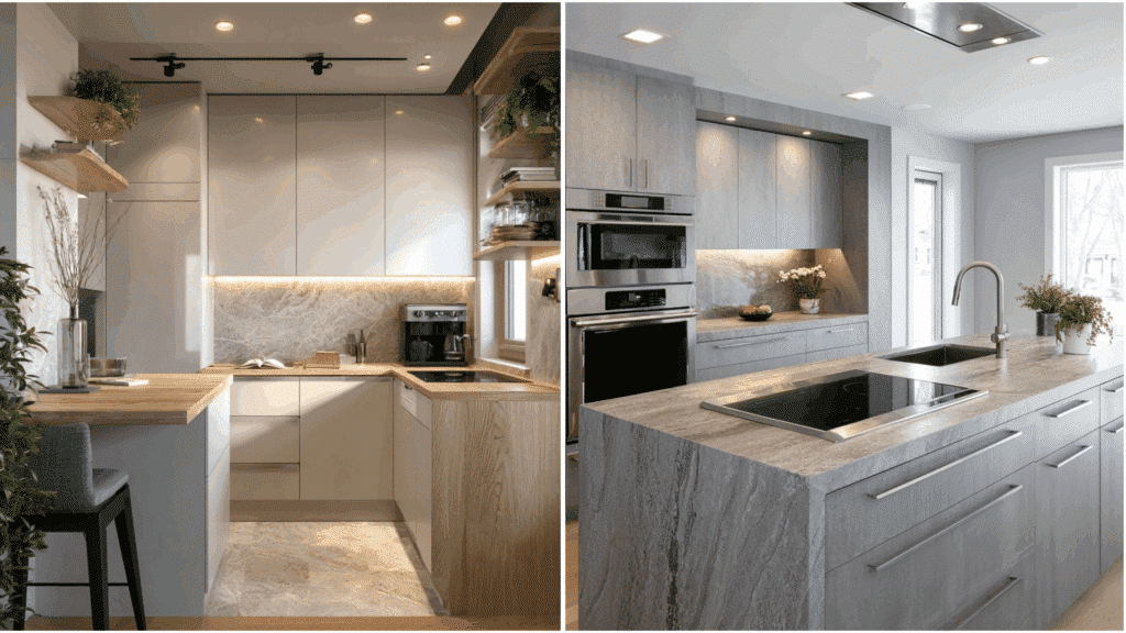 2. Compact Functionality vs. Gray Beauty