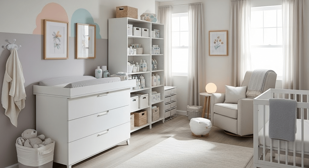 Baby Nursery Prep Room