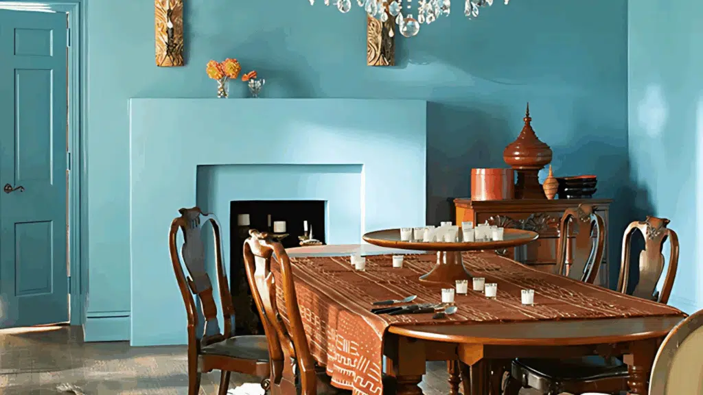 Benjamin-Moore-blue-diningarea