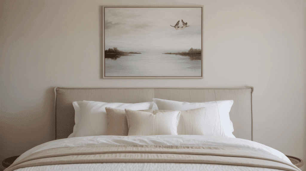 Choose+Calming+Artwork+Above+the+Bed