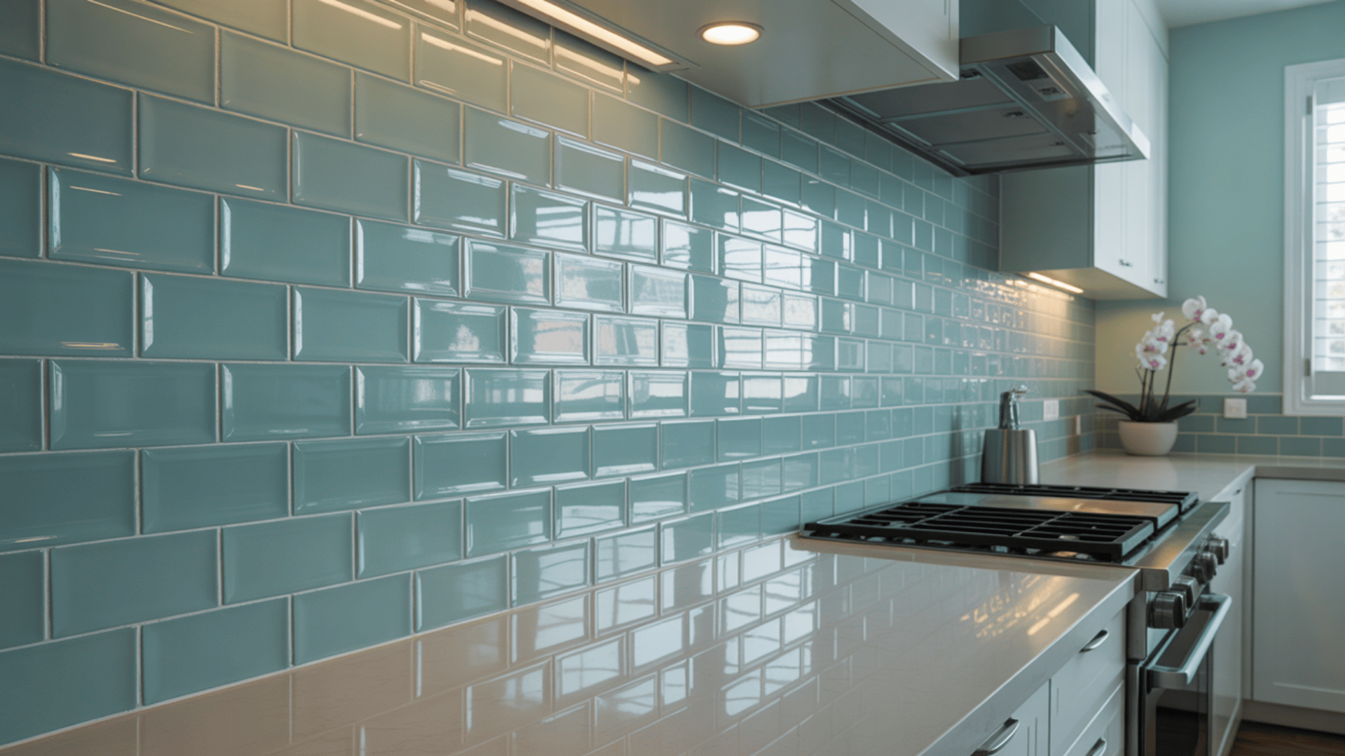 Clear Glass Subway Tiles