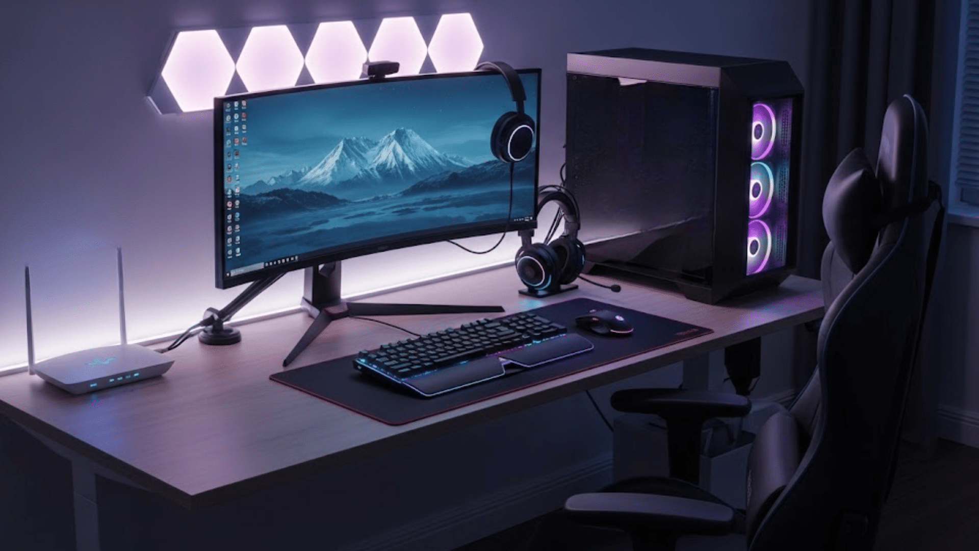 Computer Gaming Setup