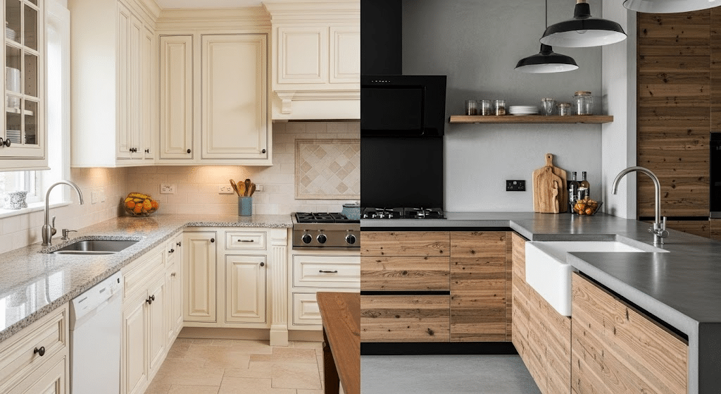 Concrete Counter Contrast