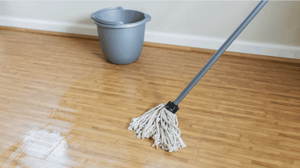 Damp Mop Properly