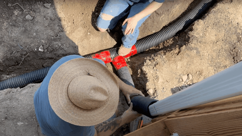 Discharge Connection