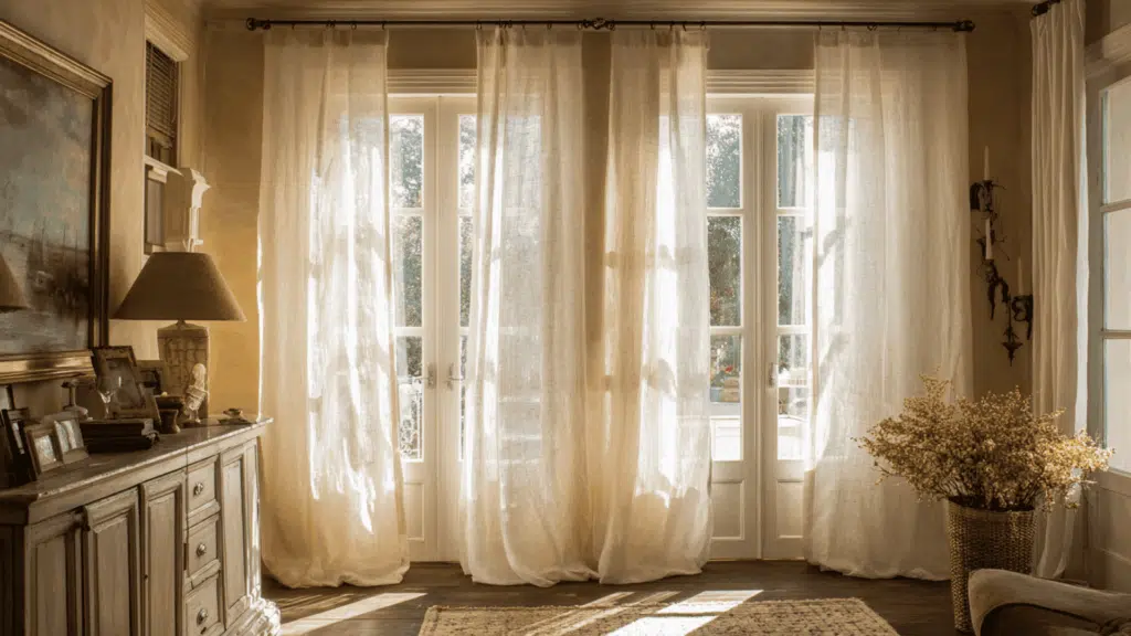 French_interior_design_Linen_curtains (1)