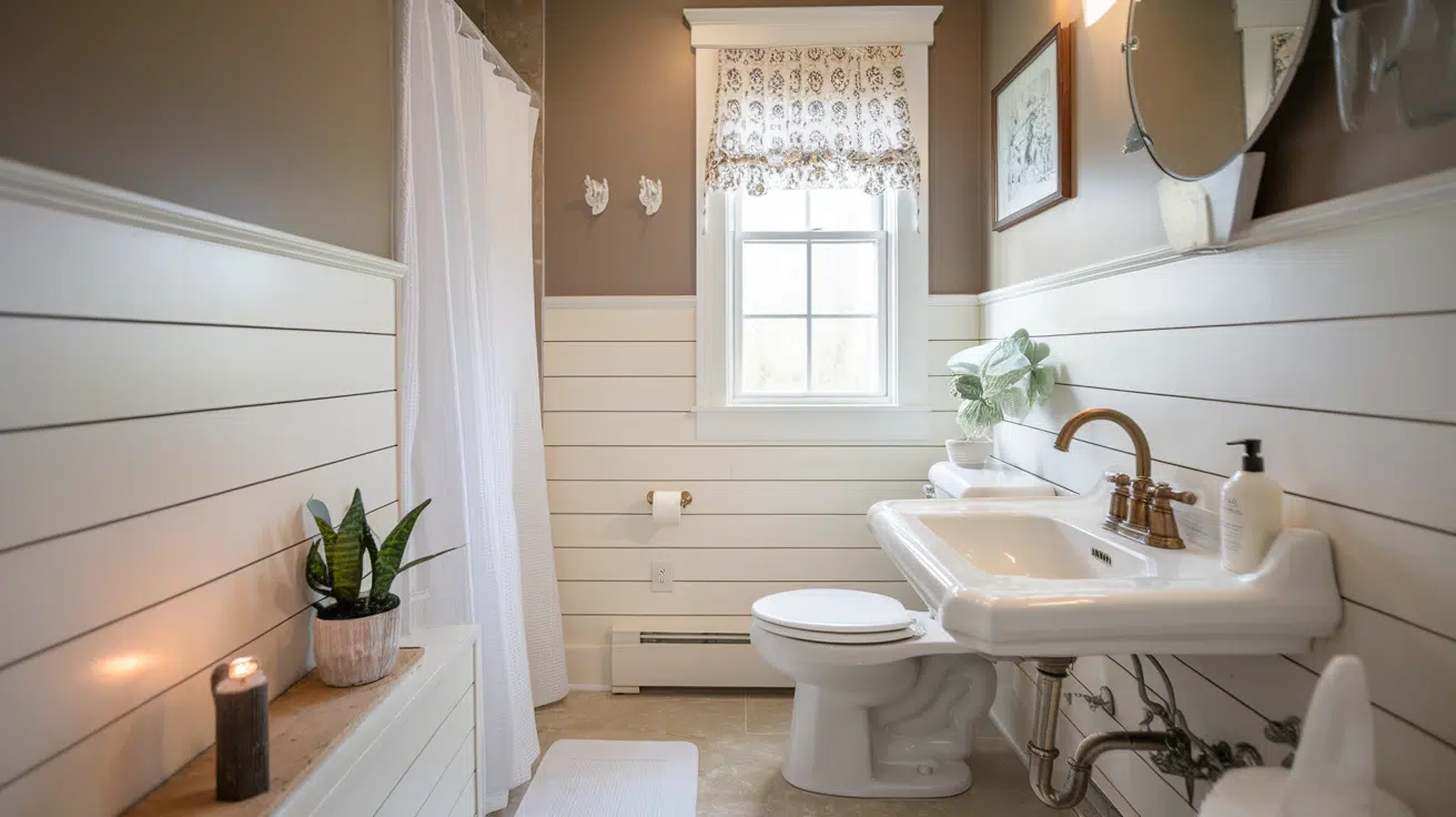 Half-Wall Shiplap