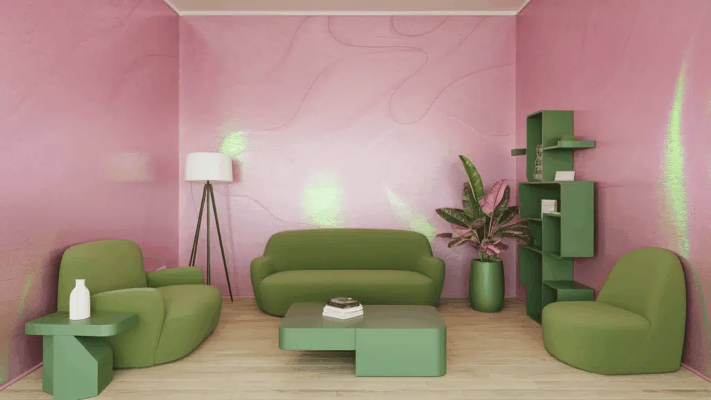 Holographic-Pink-with-Matte-Green