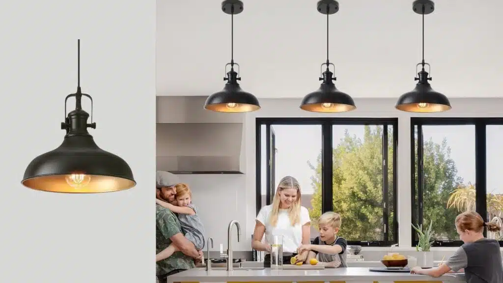 LNC 3-Light Kitchen Island Pendant
