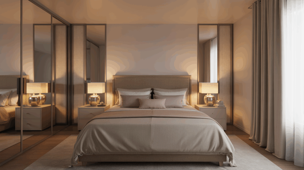 Minimize+Mirrors+Reflecting+the+Bed