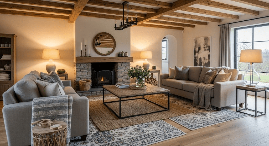 Modern-Cottage-Living-Room-Idea