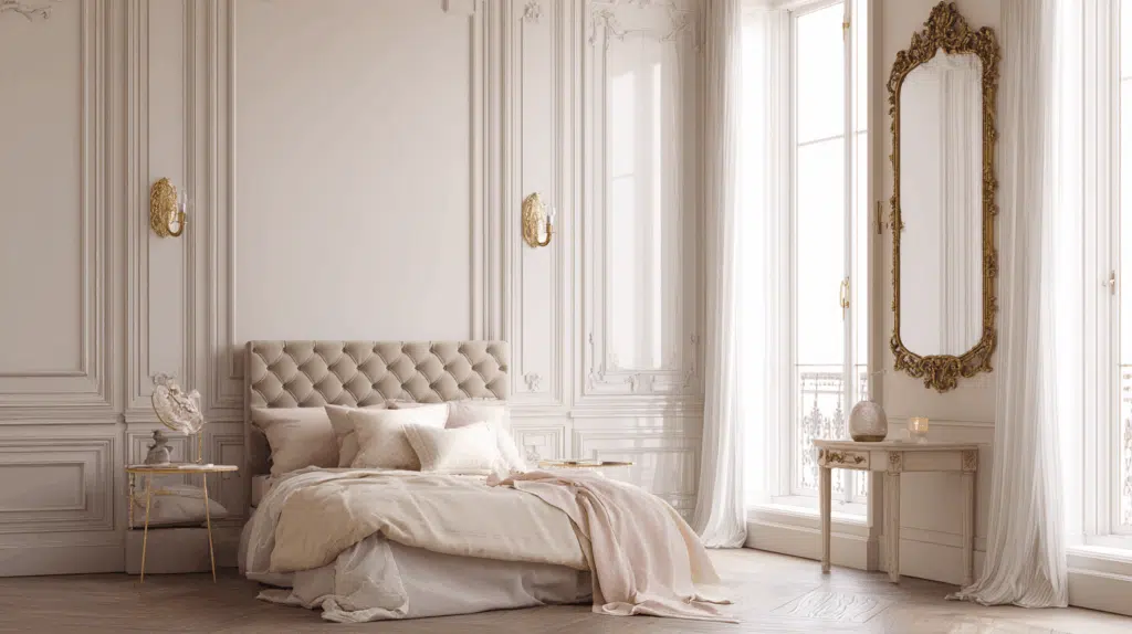 Parisian-Inspired Luxury Bedroom