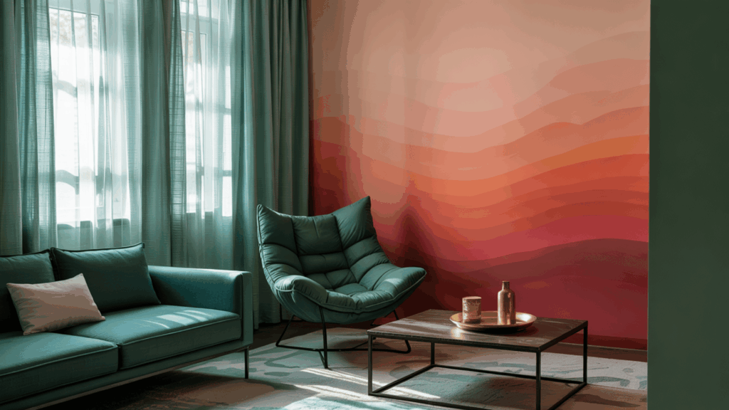 Peach-Pink-Ombre-with-Green-Details