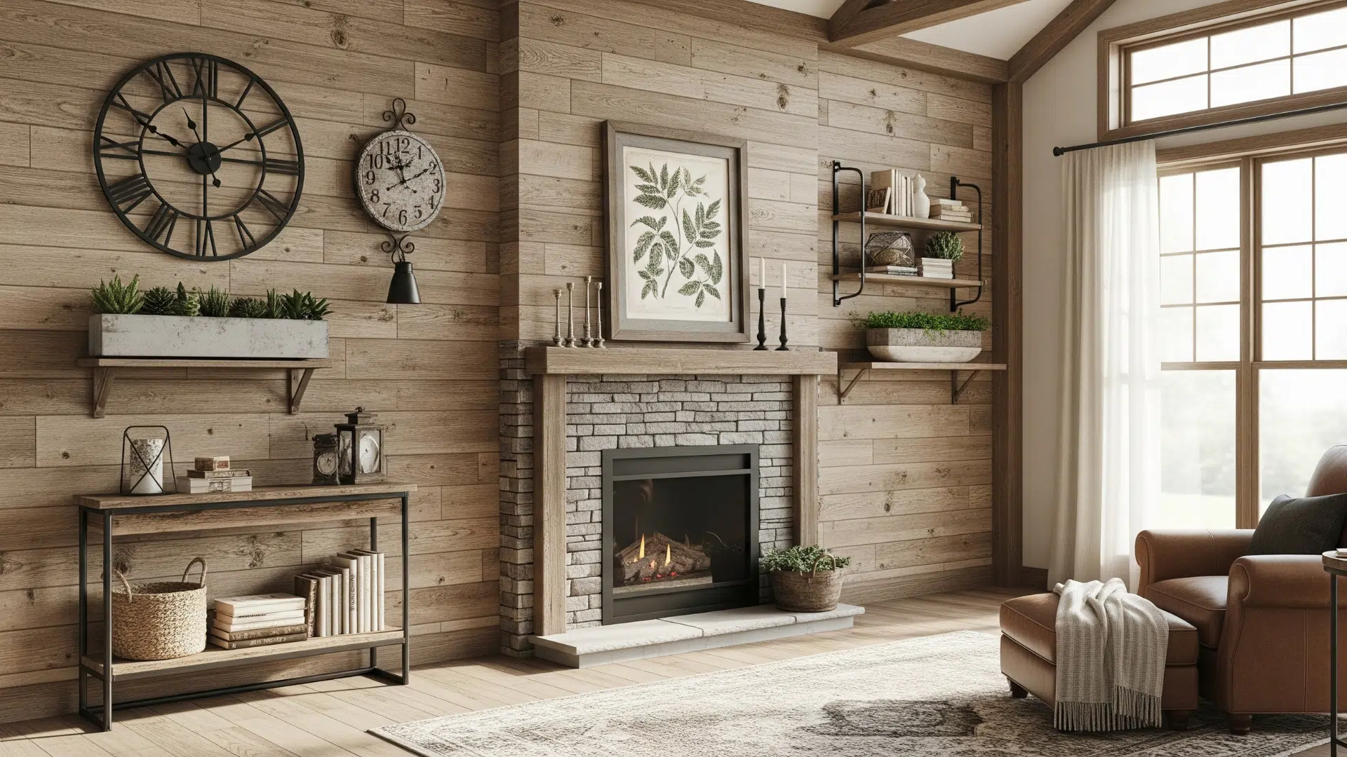Shiplap Accent Walls