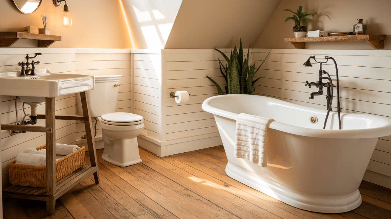 Shiplap on the Floor