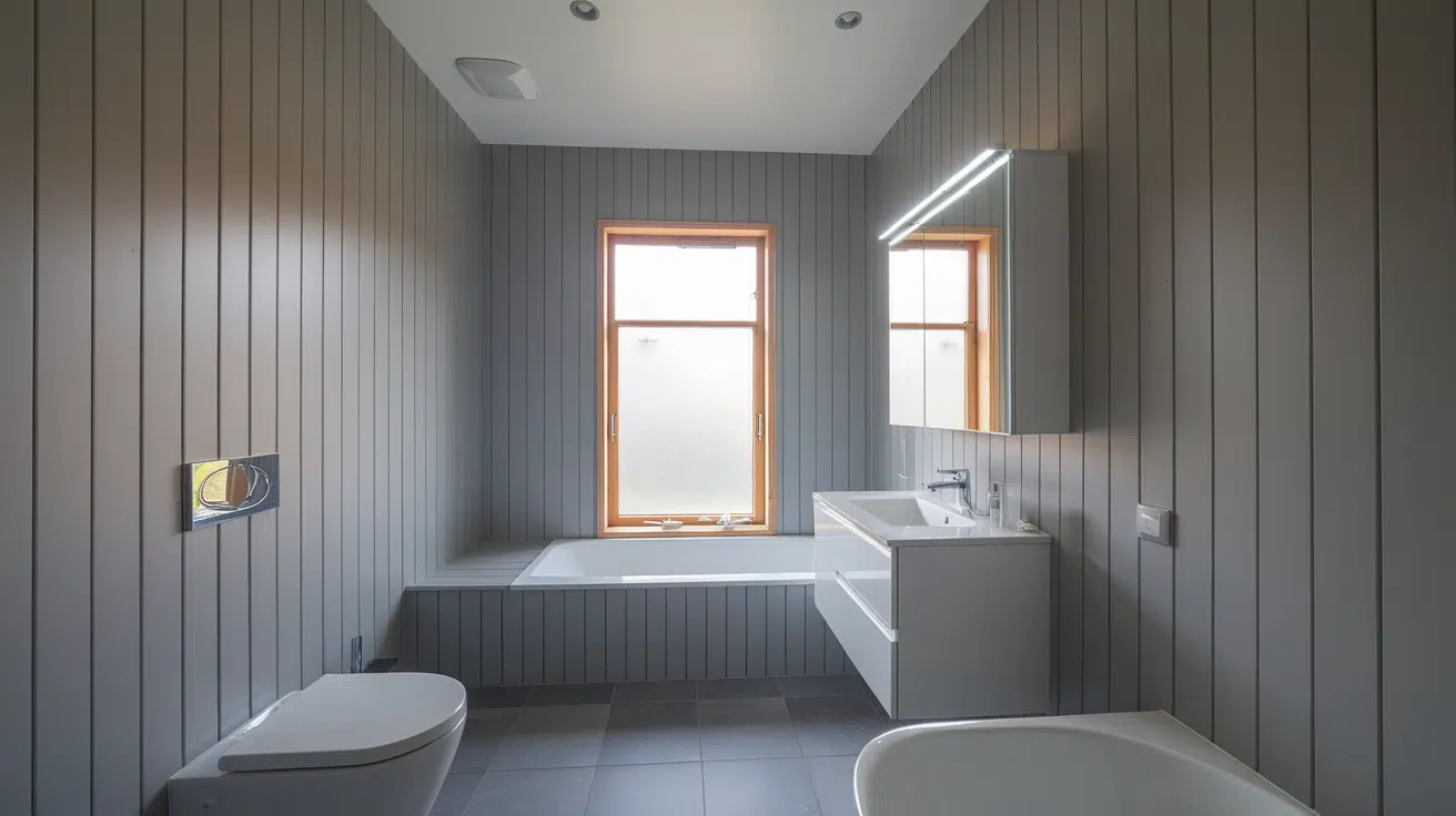 Shiplap with Vertical Lines