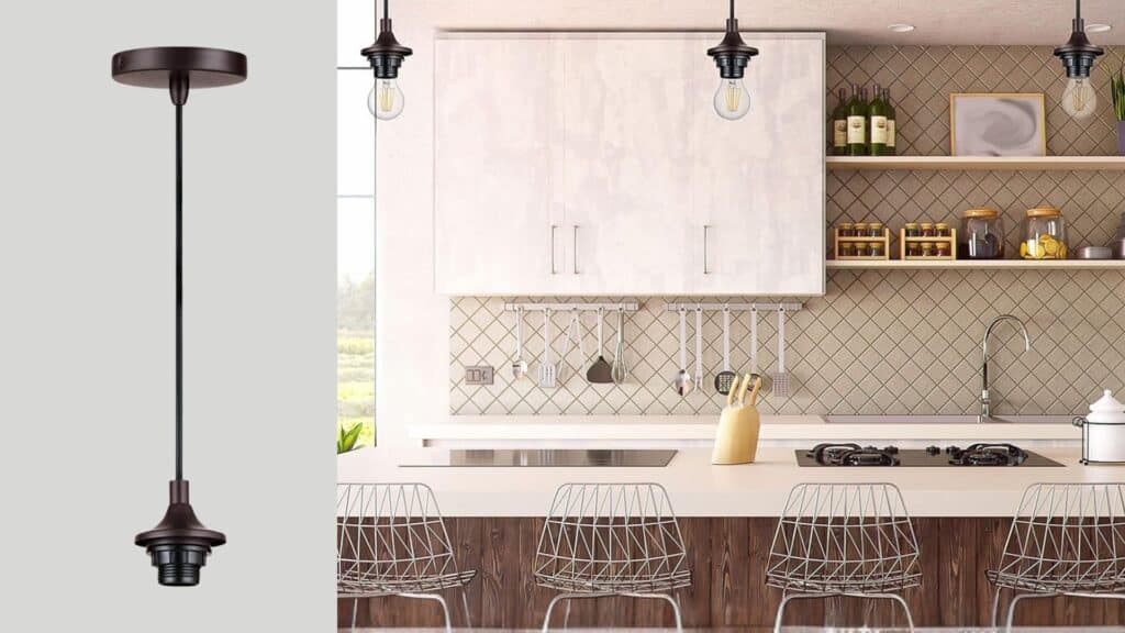 Sunlite Vintage Edison Bulb Pendant