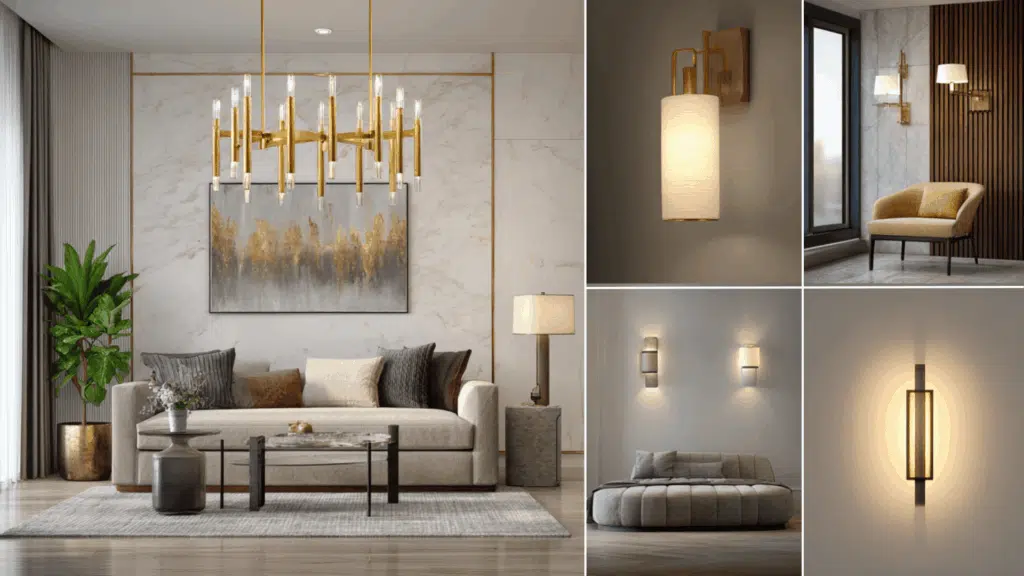 Types-of-Living-Room-Light-Fixtures
