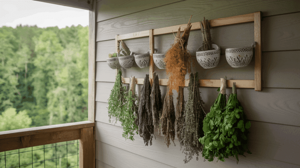 Wall-Herb-Rack