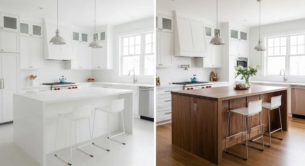 Walnut Island Elegance