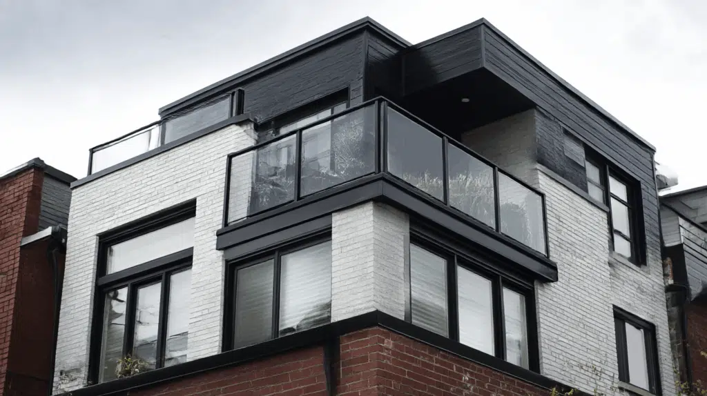 White_Concrete_with_Black_Glass_Balcony_Rails-1