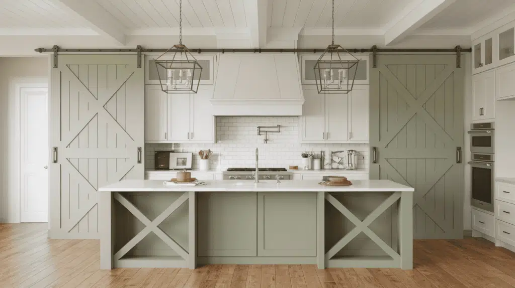 X-Brace Sage Green Island