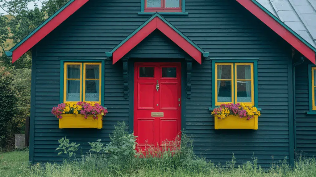 a-photo-of-a-dark-green-house-
