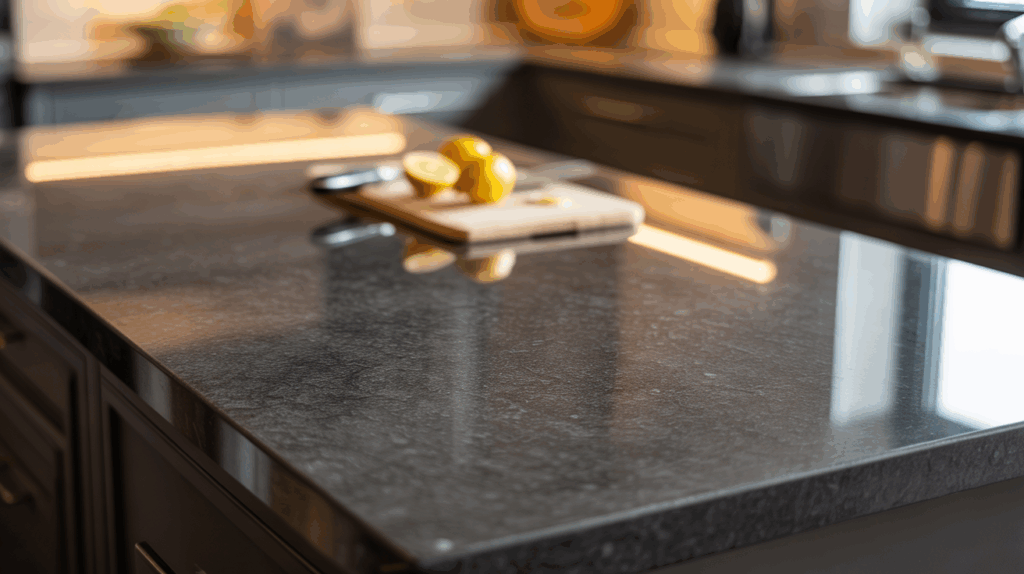 a-photograph-of-a-sleek-granite-kitchen