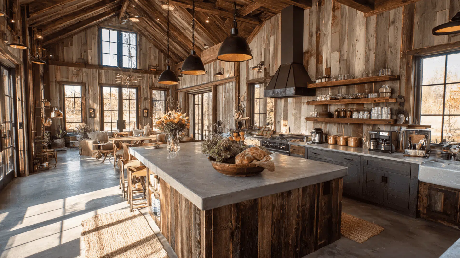barndominium kitchen