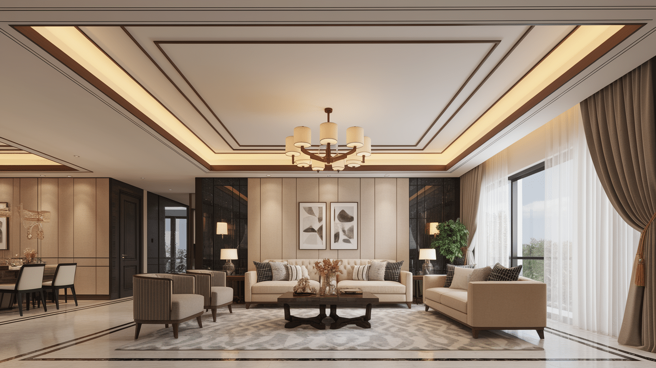 different types of ceilings