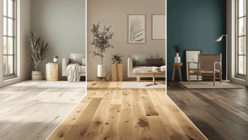 how to match wall color with wood floor