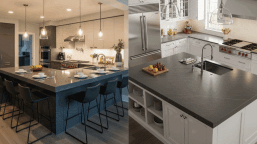 kitchen peninsula vs island