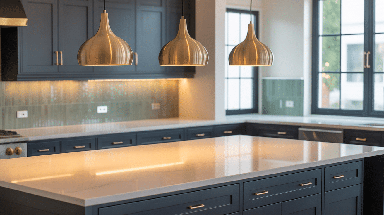 modern pendant lights for kitchen island