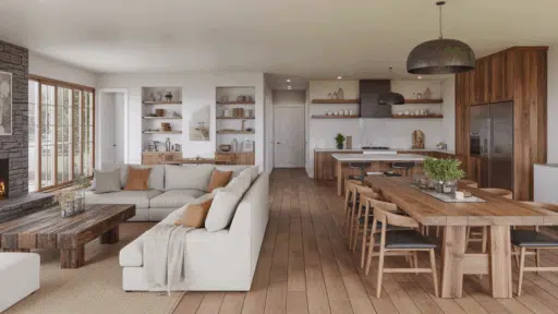 modern rustic decor